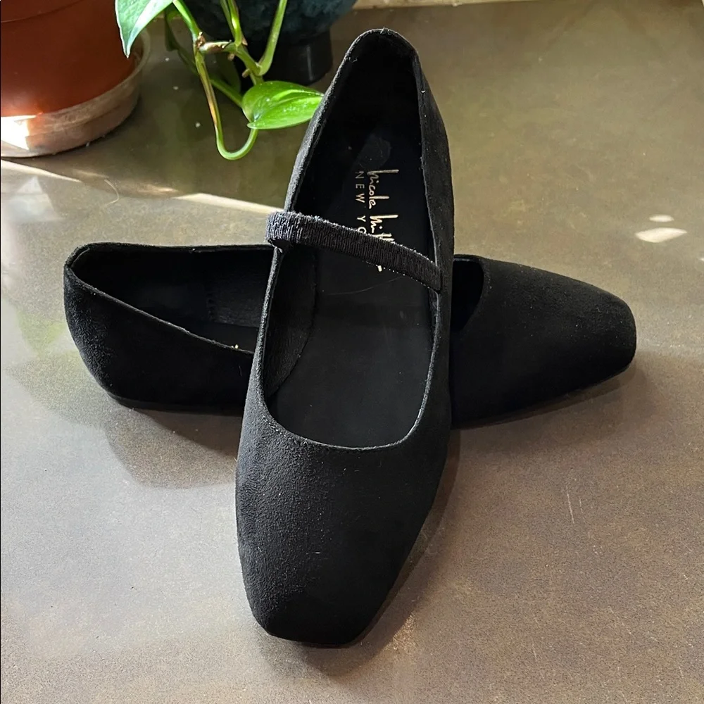 Nicole Miller chic suede